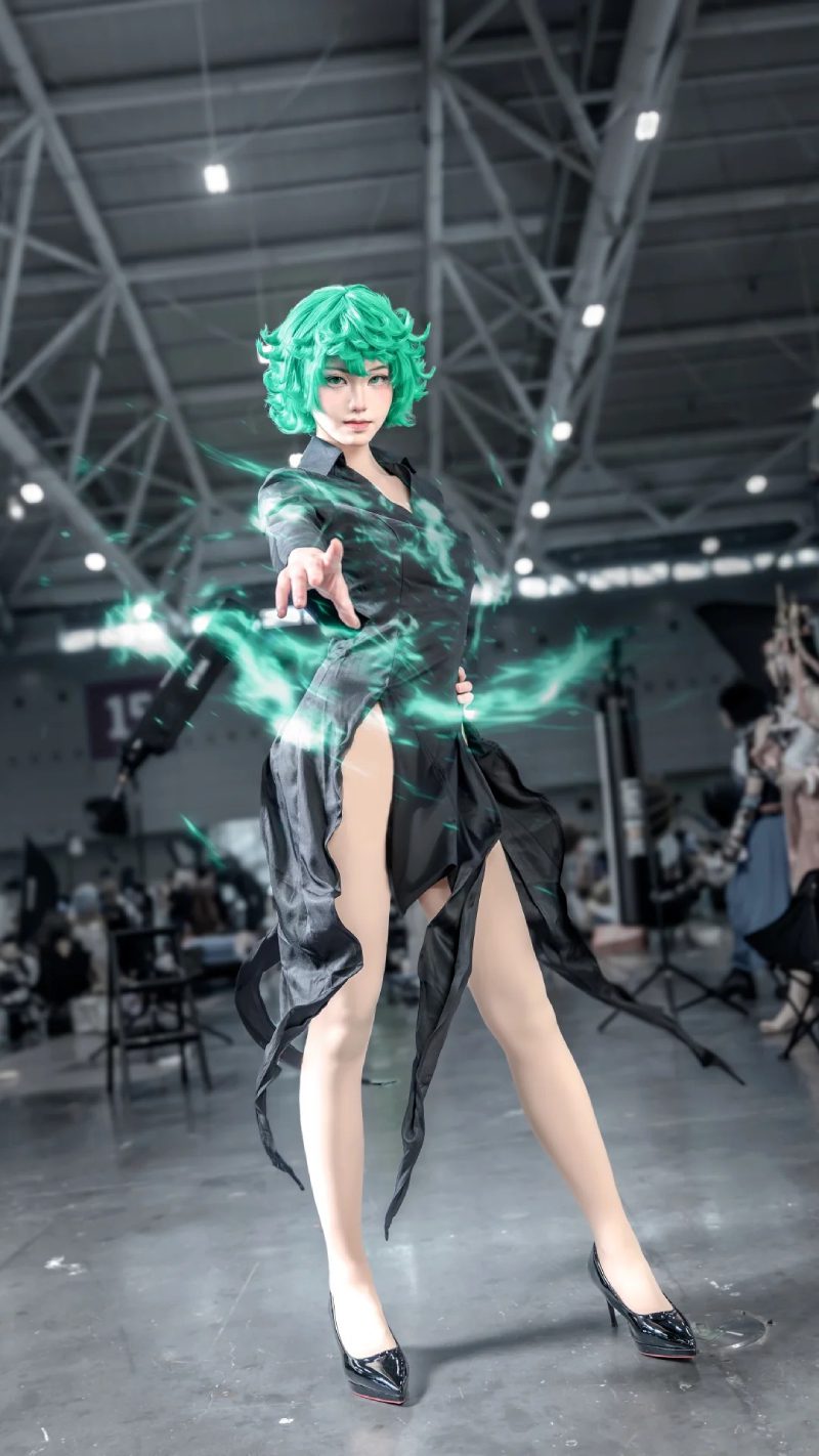 cosplay de tatsumaki cực nét