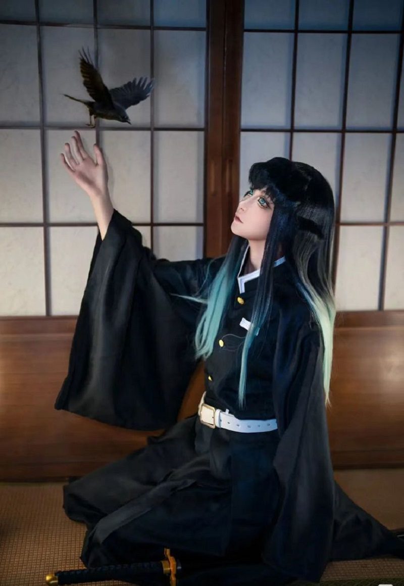 muichiro cosplay demon slayer 1