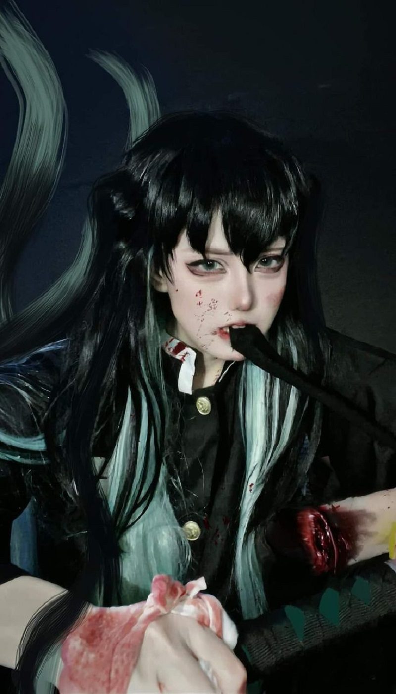 ảnh cosplay muichiro tại sự kiện