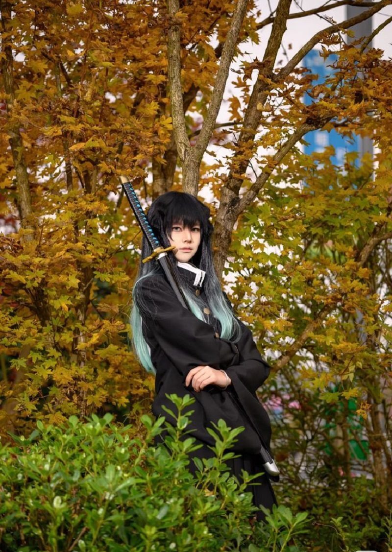 ảnh cosplay muichiro demon slayer