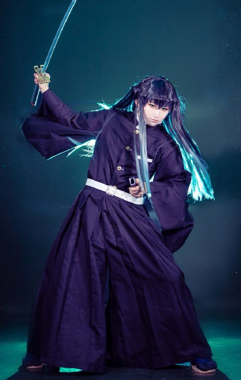 ảnh cosplay muichiro demon slayer