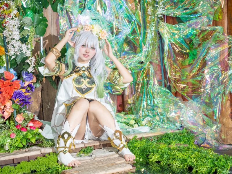 Nahida cosplay fan cosplay