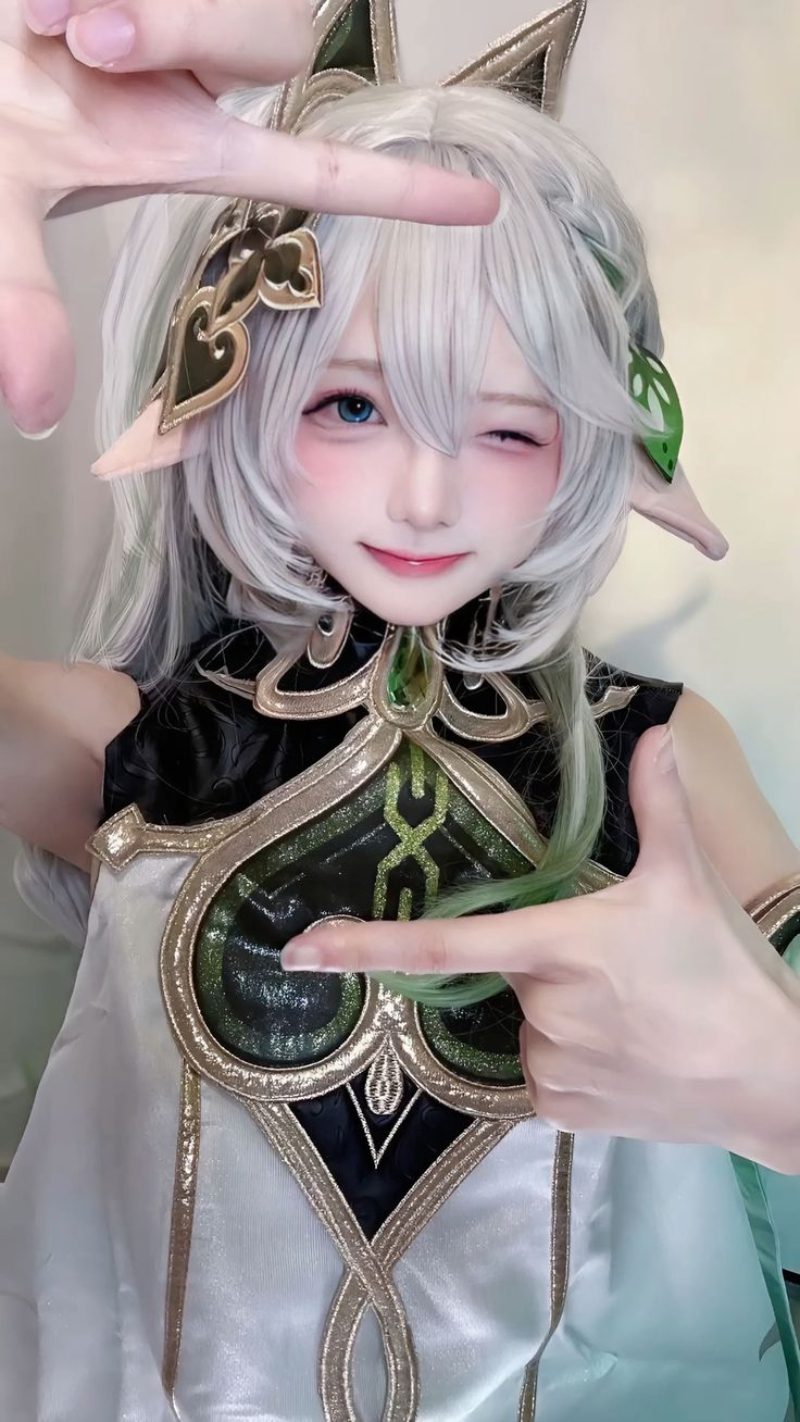 cosplay Nahida dễ thương