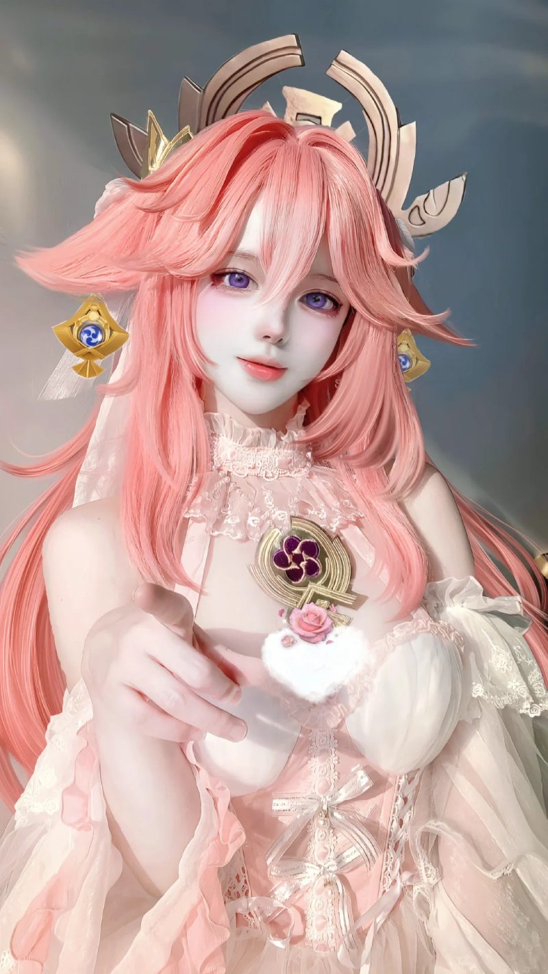 cosplay yae miko giống nhân vật thật