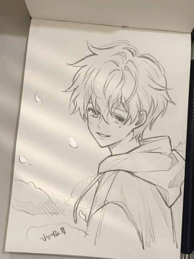 ảnh vẽ anime nam