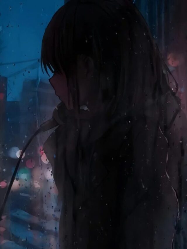 hình ảnh anime buồn về tình yêu