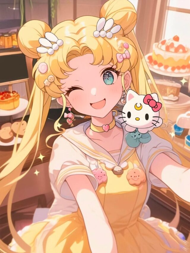 hello kitty anime background đẹp ngất ngây