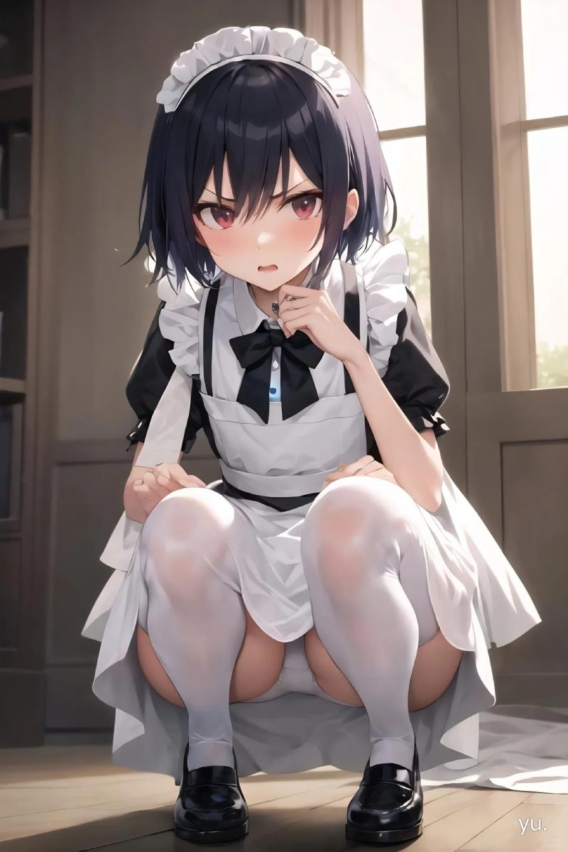 hầu gái anime cute