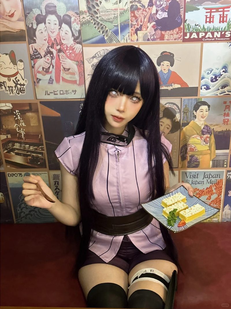 hinata cosplay nữ sinh