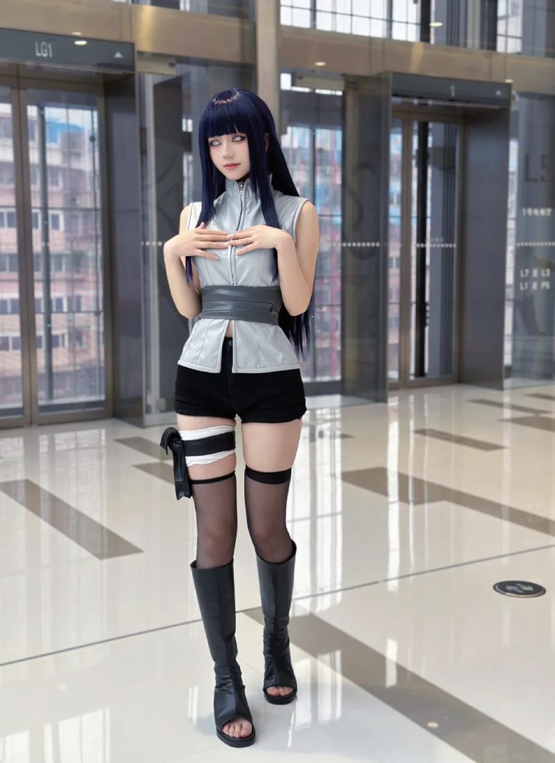 cosplay hinata chuẩn nhân vật