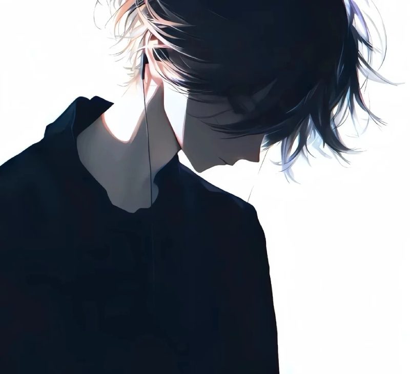 hình nền anime buồn về tình yêu boy anime sad
