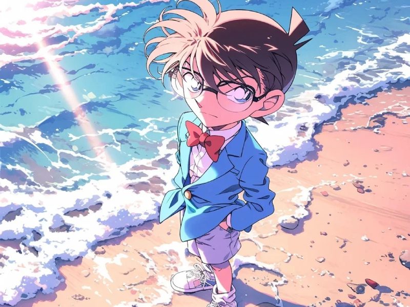 hình ảnh conan cute​ 4k 