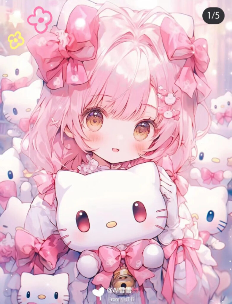Top 88+ hình ảnh Hello Kitty Anime đẹp ngất ngây