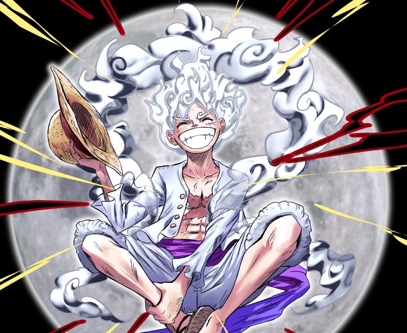 hình ảnh luffy cực ngầu gear 5