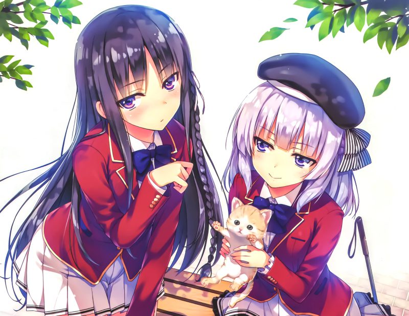 hình ảnh mèo anime dễ thương