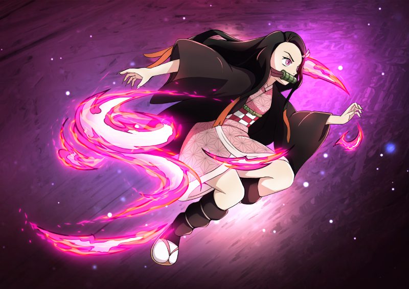 hình ảnh nezuko ngầu