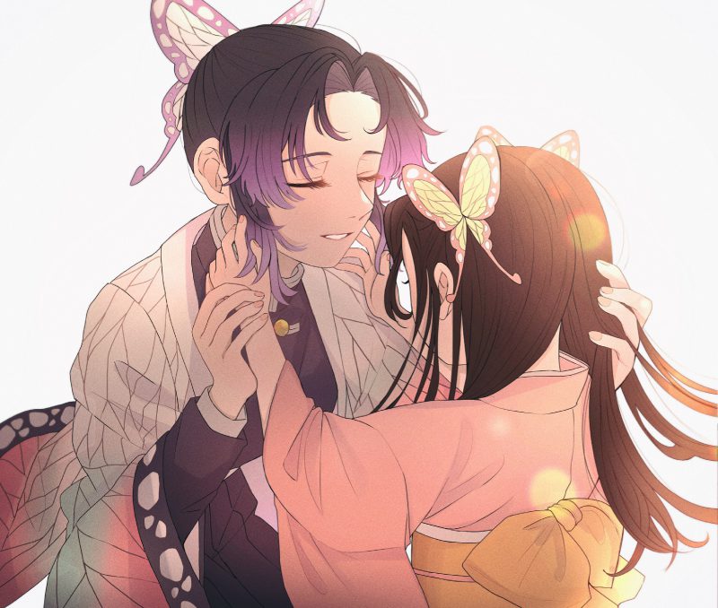 ảnh shinobu và mitsuri
