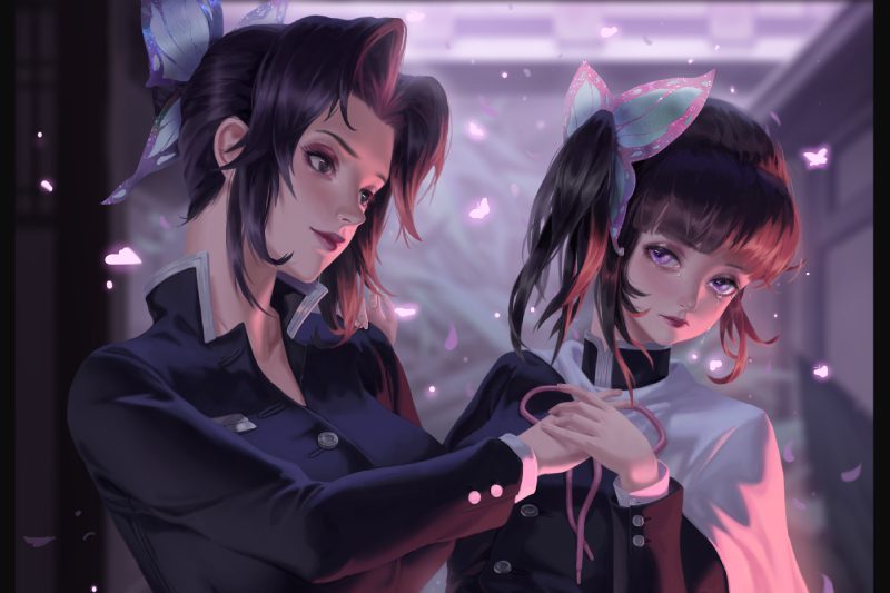 kanao anime girl xinh đẹp và dịu dàng