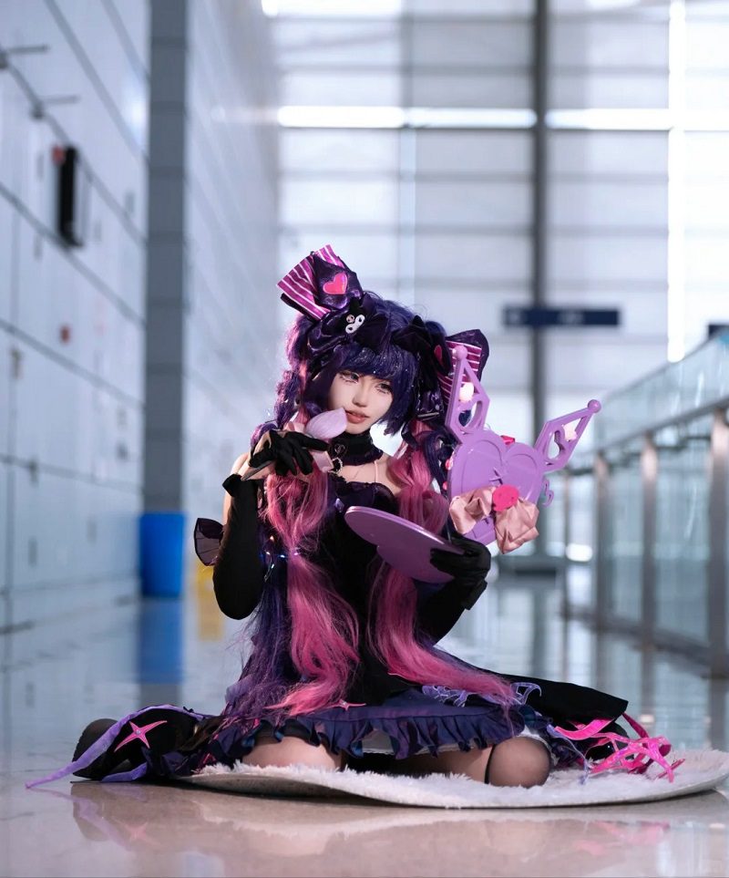 kuromi cosplay look