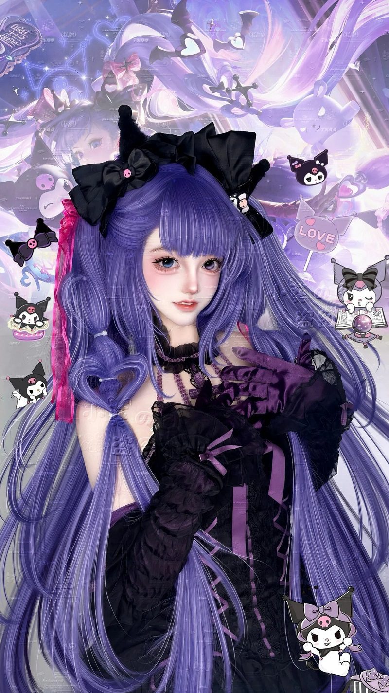 cosplay kuromi hình ảnh