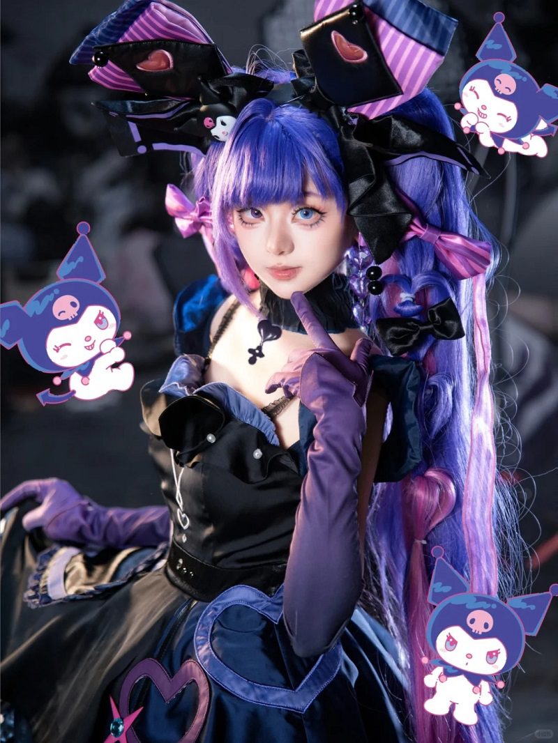kuromi cosplay outfit