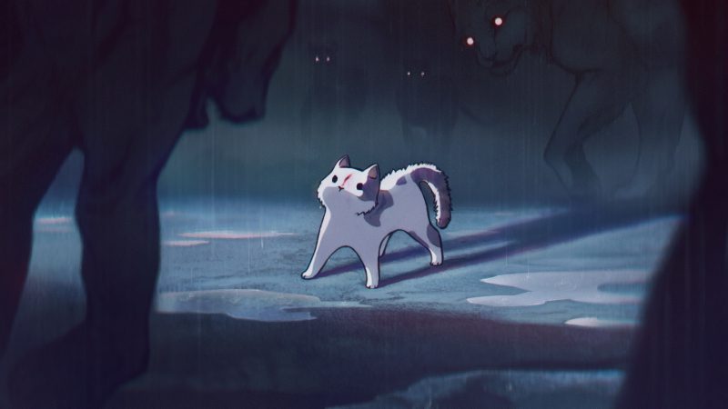 hình mèo anime
