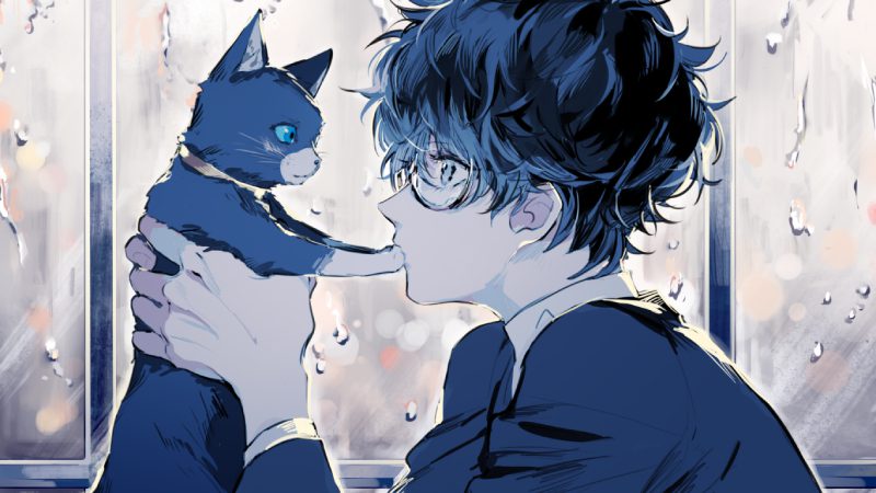 mèo anime ngộ nghĩnh