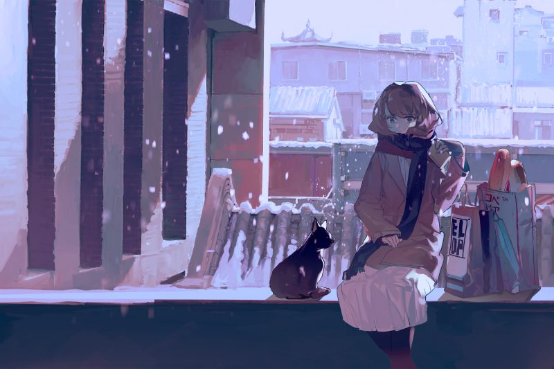 mèo anime làm ảnh đại diện