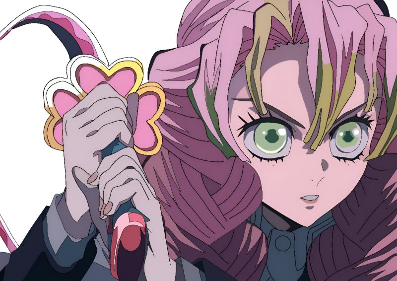 ảnh nền điện thoại mitsuri anime girl dễ thương