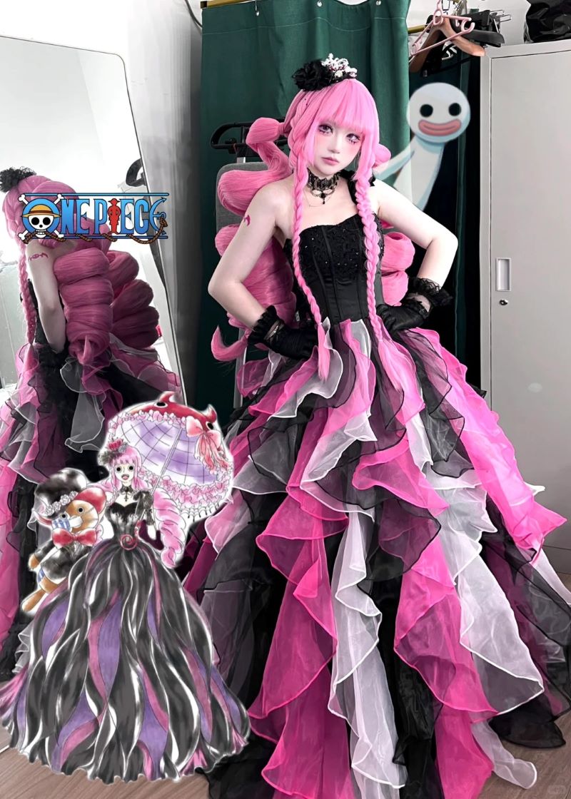 hình cosplay one piece phong cách anime