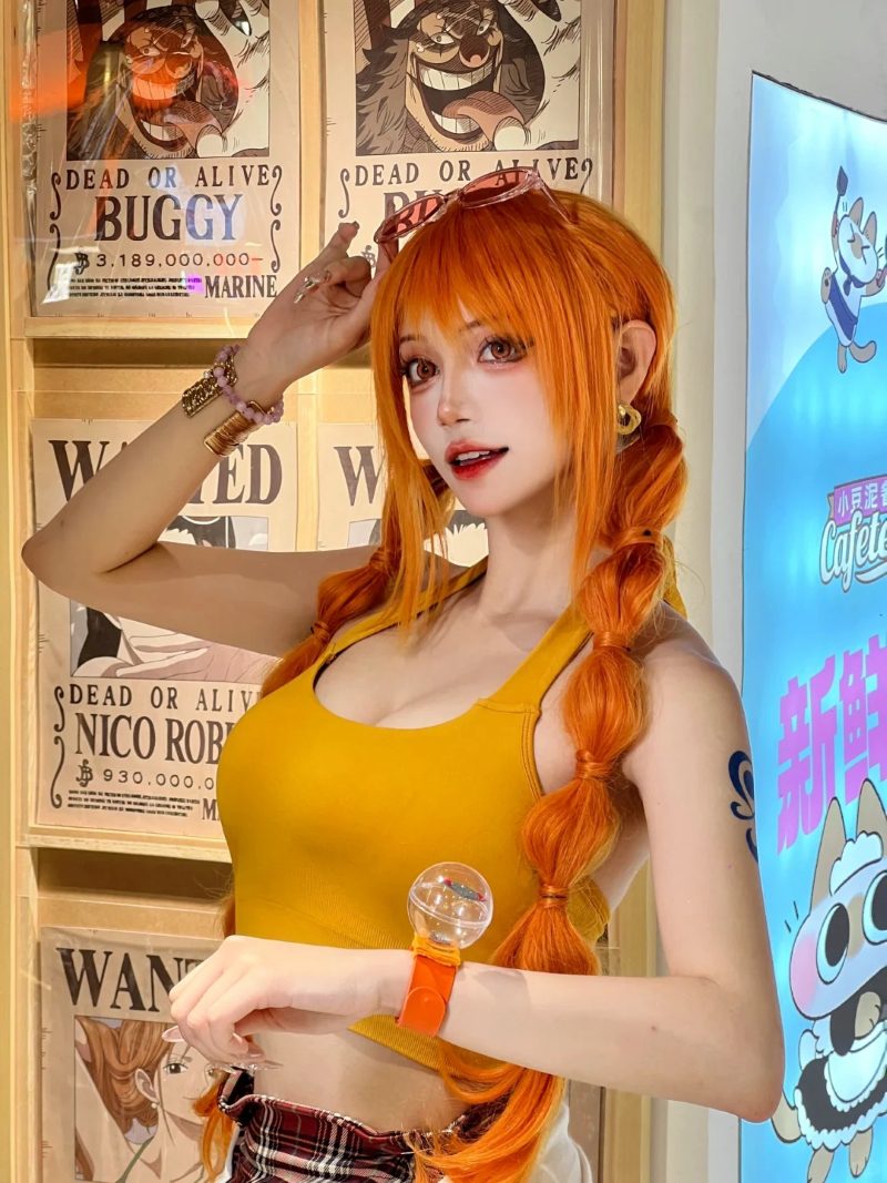 ảnh one piece cosplay thần thái