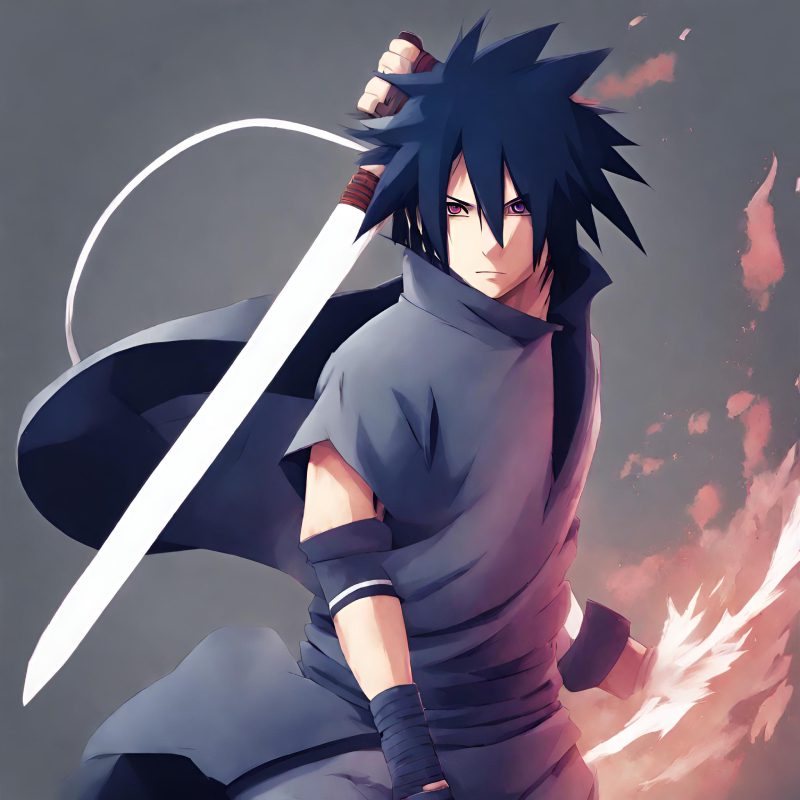 Sasuke anime cool 