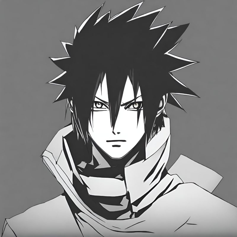 Sasuke trong Naruto anime 