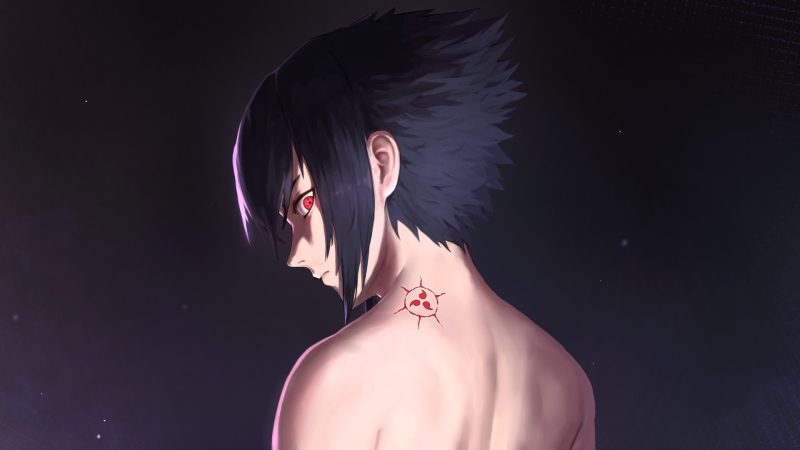Hình ảnh Sasuke từ anime