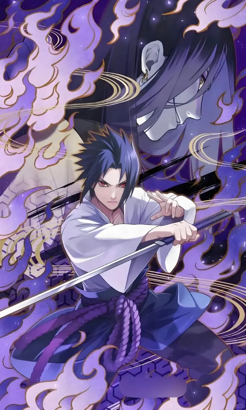 Sasuke anime mạnh mẽ 