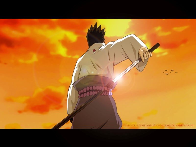 Sasuke anime chiến đấu 