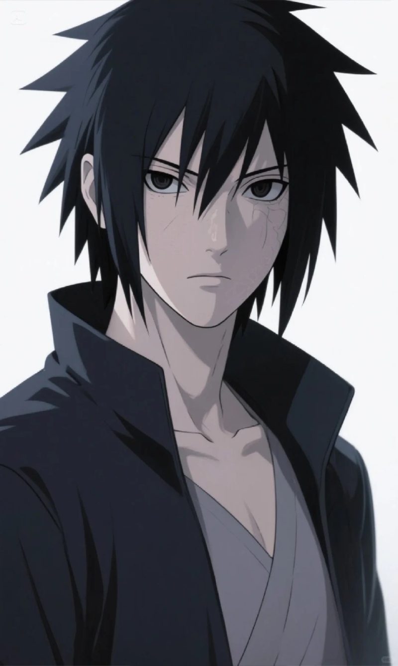 Sasuke trong anime chiến đấu