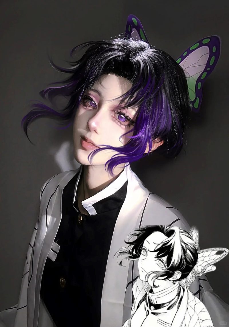 Shinobu cosplay đẹp không góc chết 