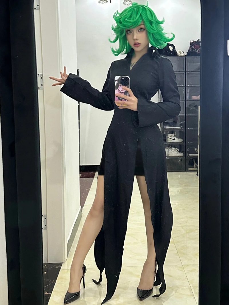 cosplay tatsumaki cận cảnh