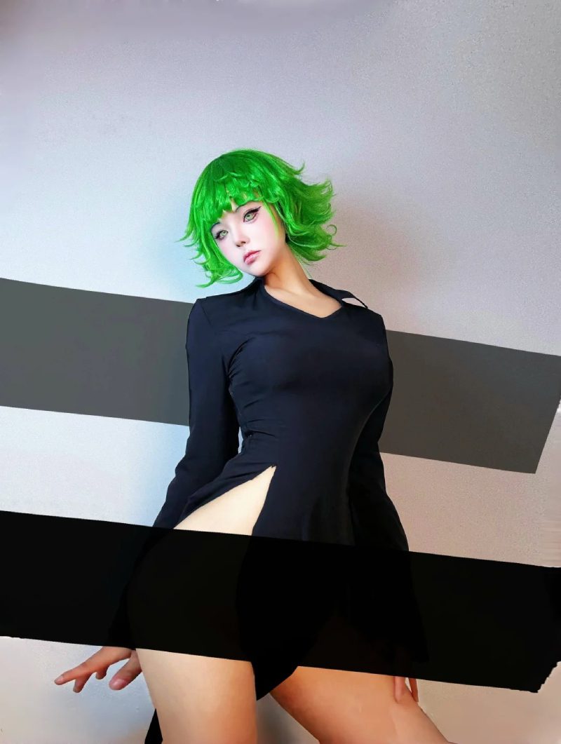 cosplay tatsumaki phong cách anime
