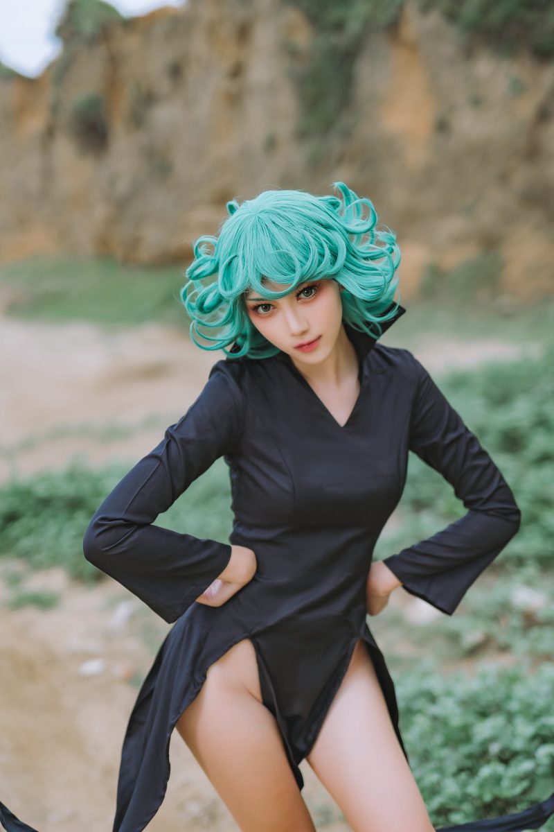 cosplay tatsumaki siêu anh hùng