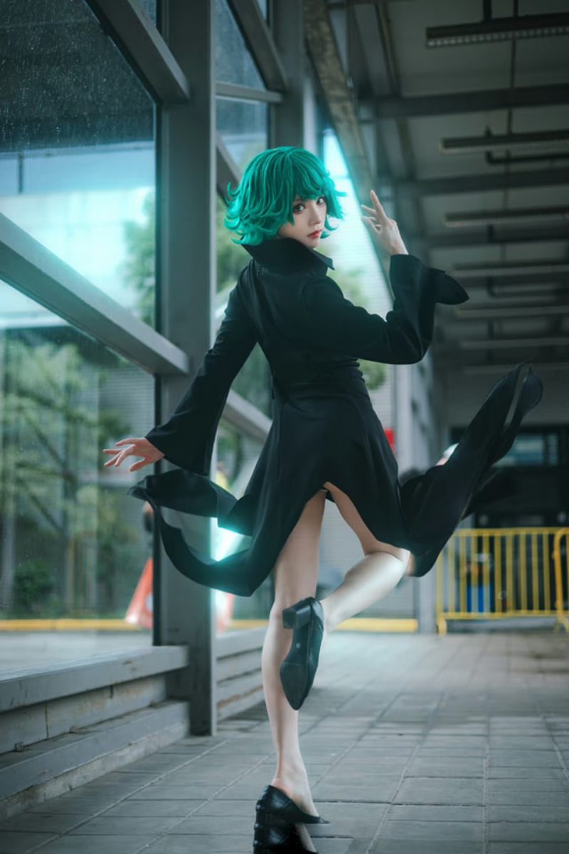 cosplay tatsumaki biểu cảm độc đáo