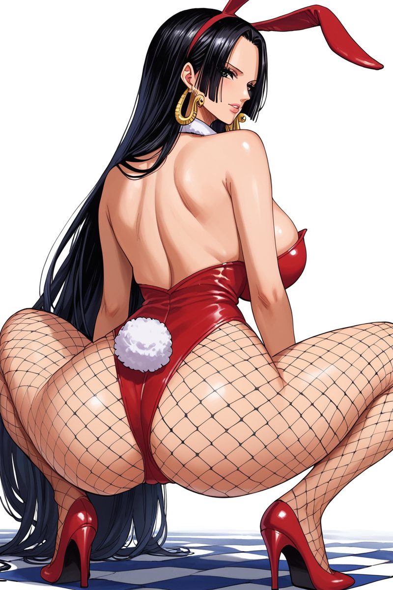 boa hancock tạo dáng nóng bỏng dưới ánh nắng