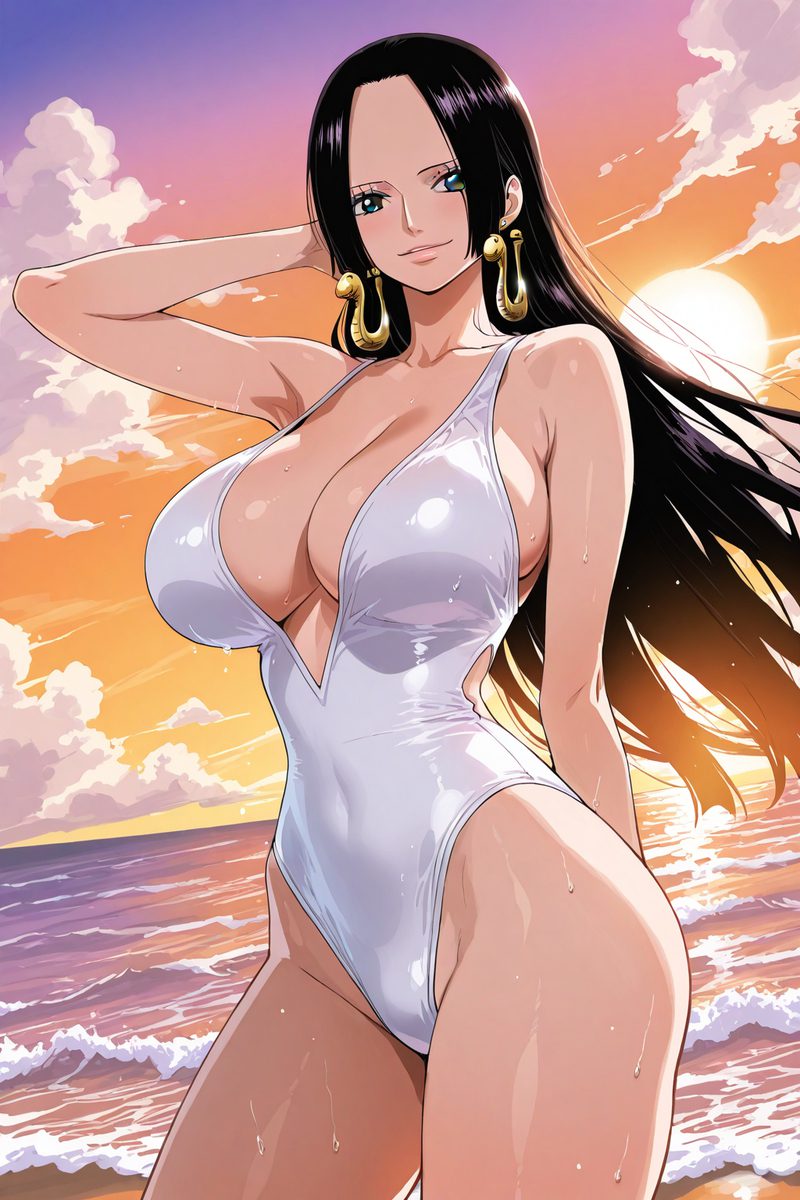 ảnh boa hancock sexy tạo hình cực chất