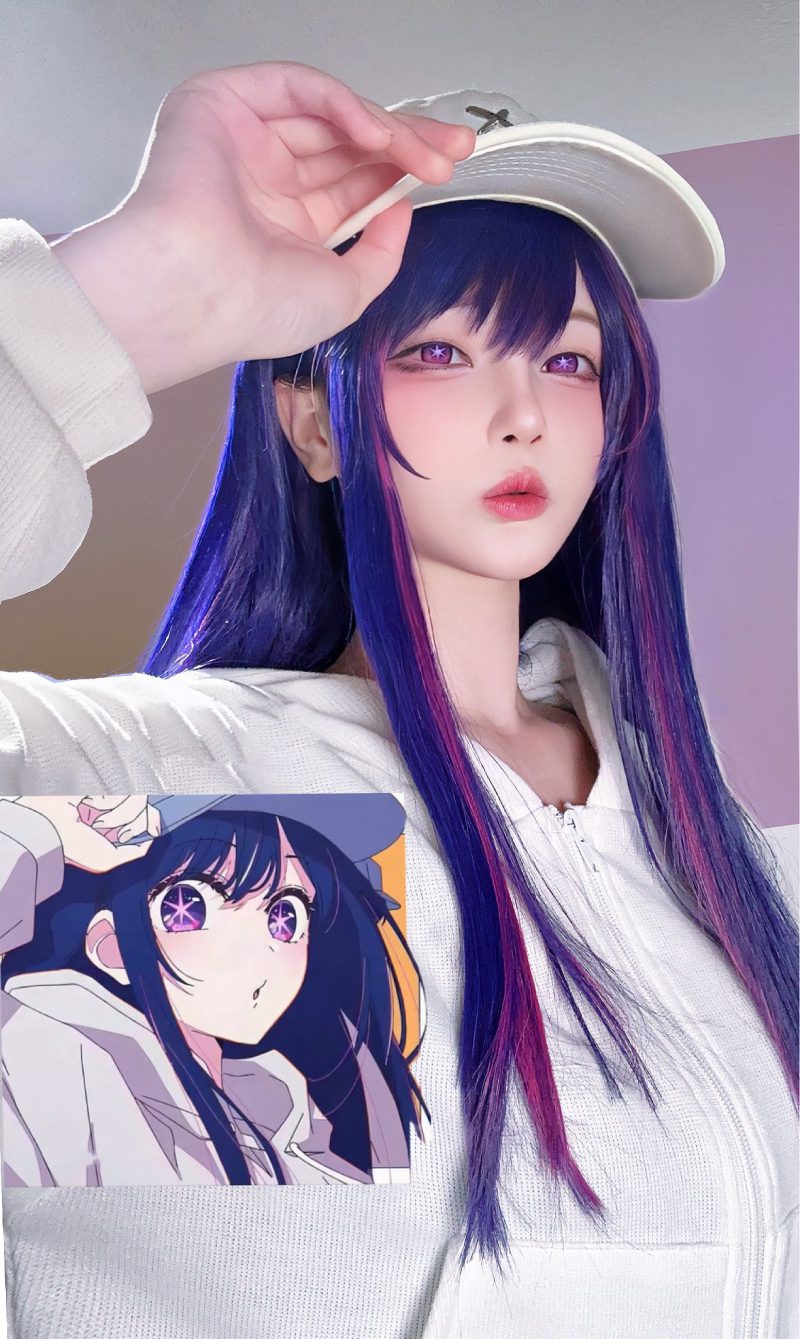 hình cosplay Ai Hoshino đẹp như tranh vẽ