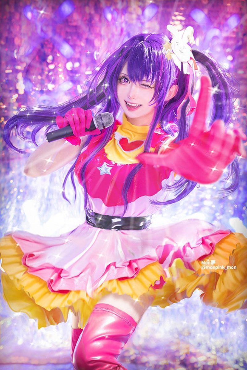 cosplay Ai Hoshino phiên bản đời thực chuẩn 100%