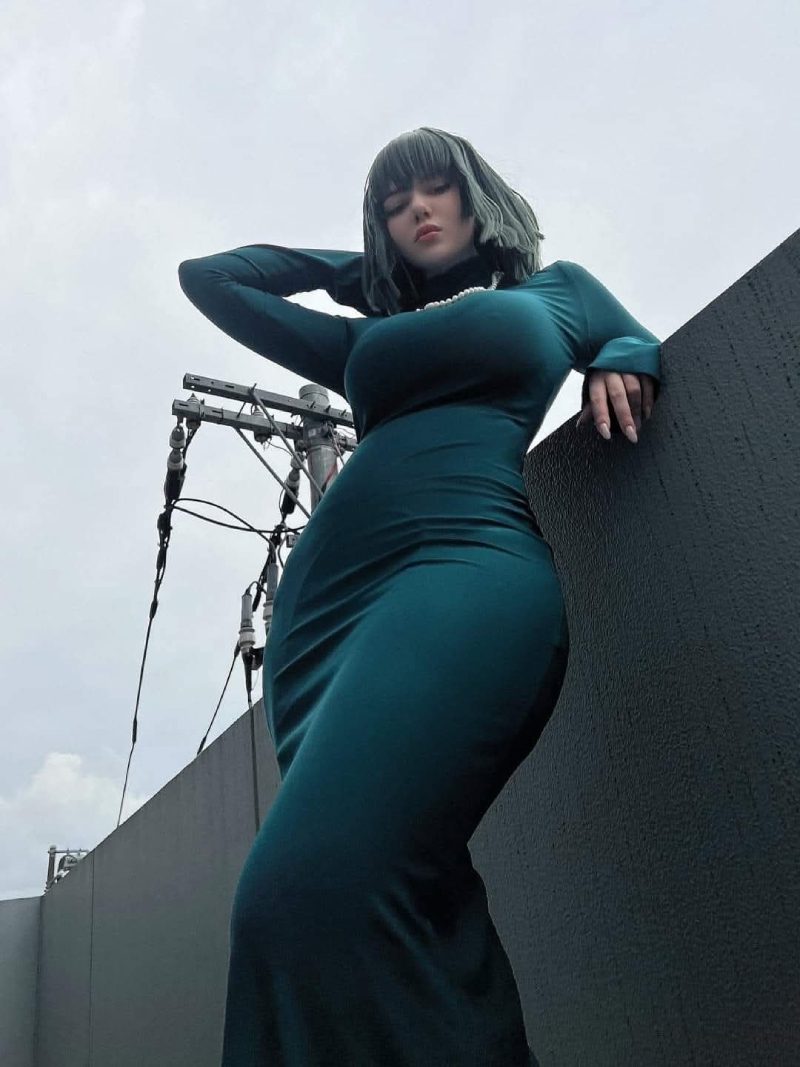 trang phục cosplay fubuki sexy cuốn hút
