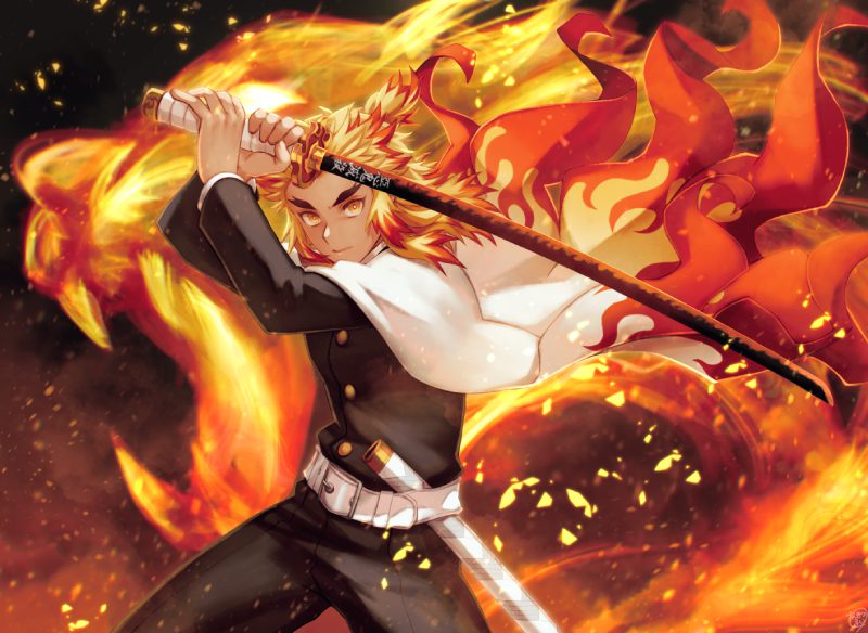 Hình ảnh Rengoku cute