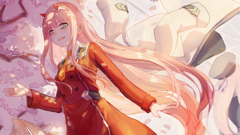 Zero Two Wallpaper 4k 