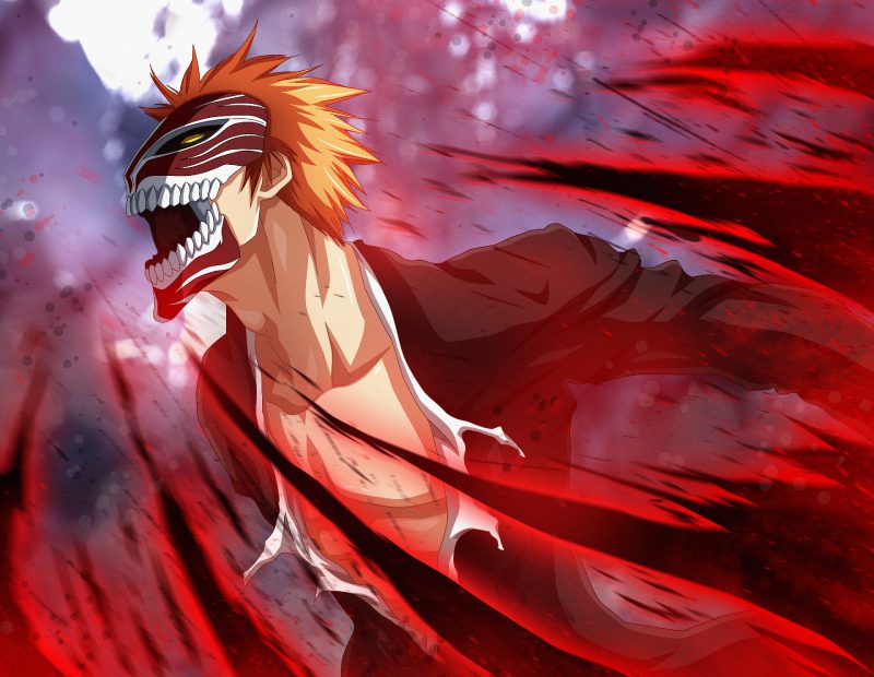 ichigo anime avatar siêu chất cho facebook